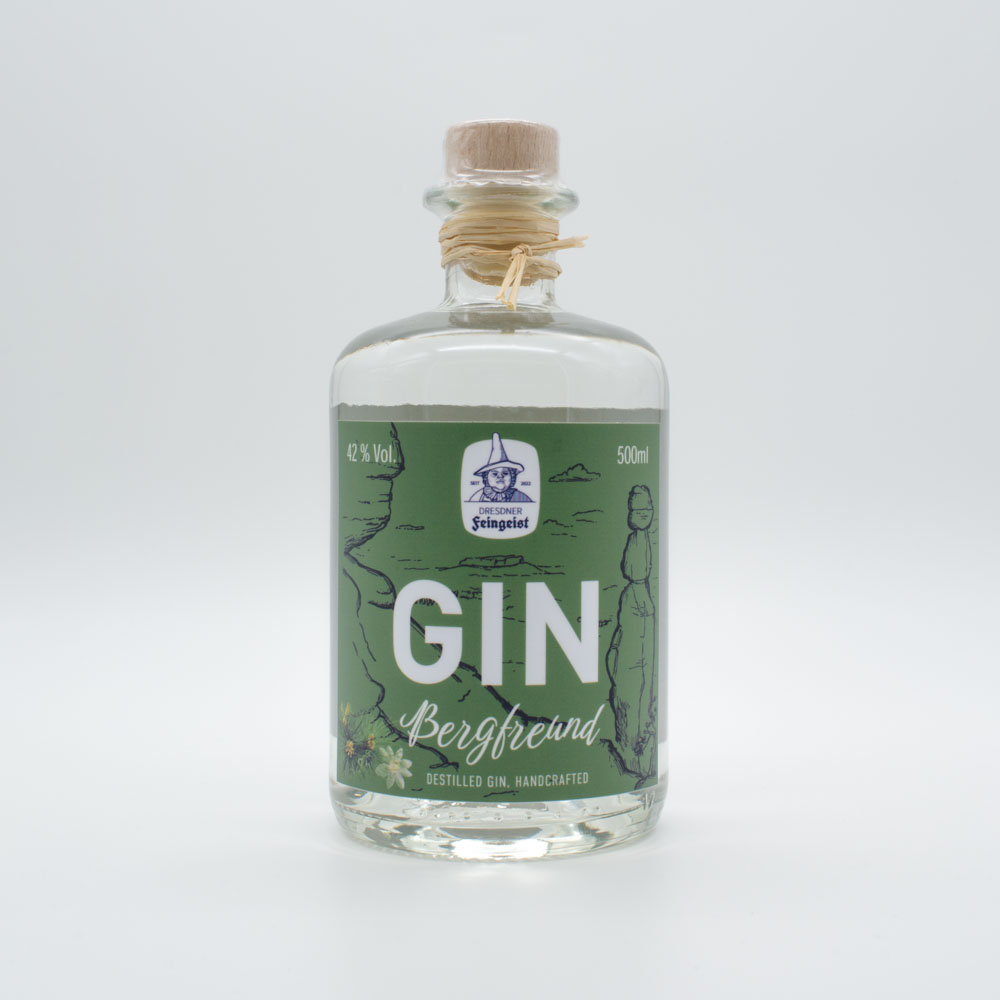 Produktfoto Dresdner Feingeist Gin Bergfreund