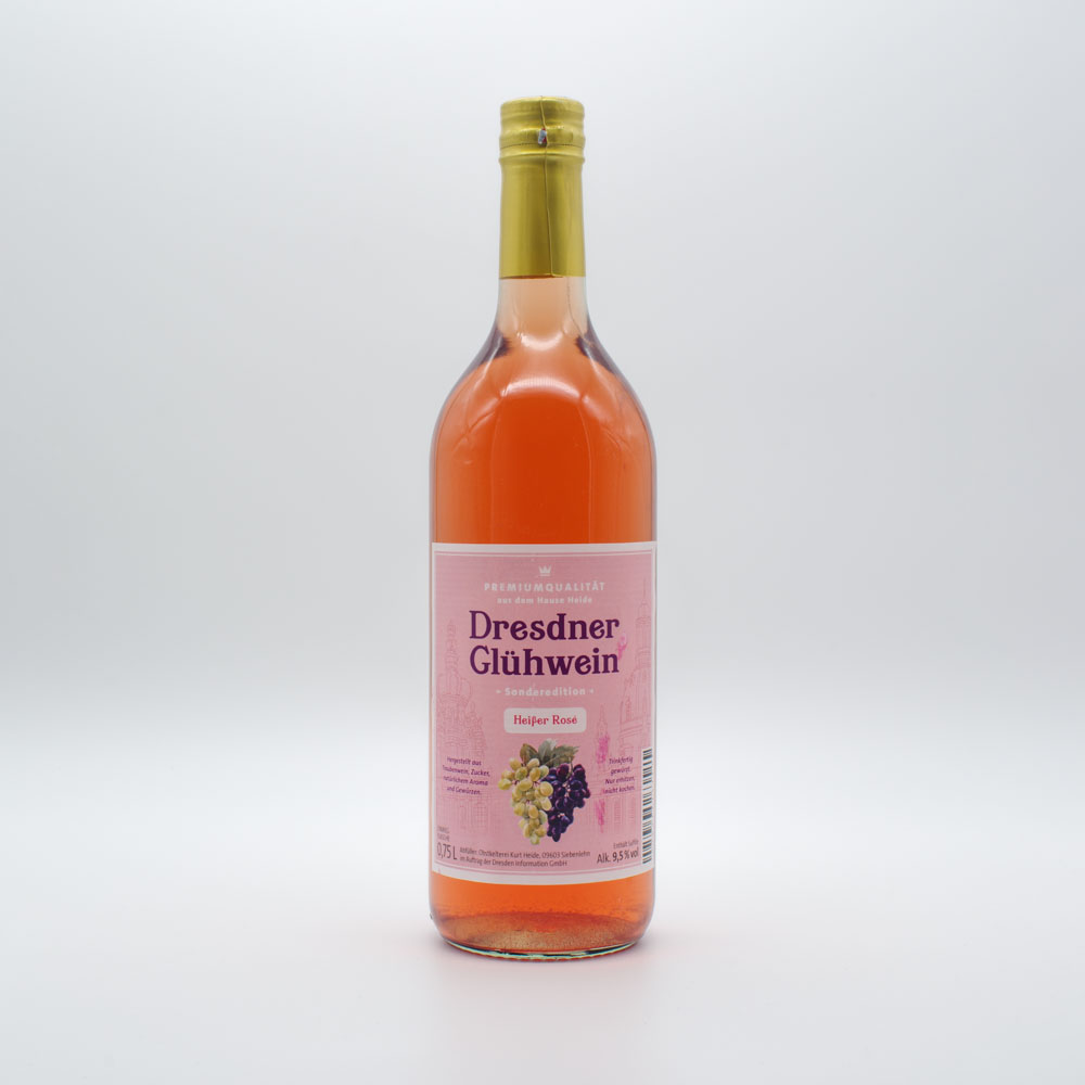 Produktfoto Dresdner Glühwein Heißer Rosé