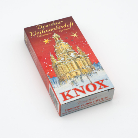 Knox Räucherkerzen Dresdner Weihnachtsduft rot